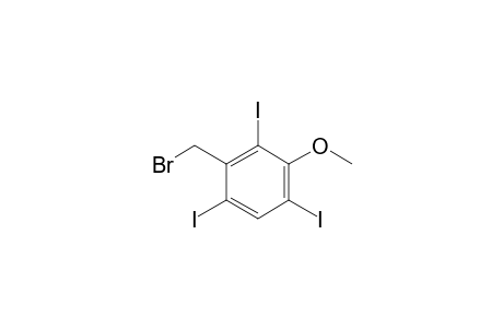 3-(bromomethyl)-2,4,6-triiodoanisole