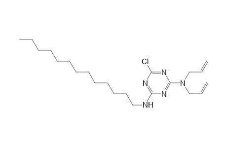 2-Chloro-4-(diallylamino)-6-tridecylamino-1,3,5-triazine