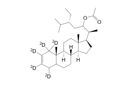 3.beta.-pentadeutero-stigmasten-22-ol acetate