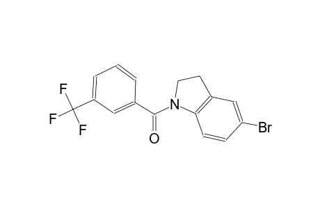 5-Bromo-1-[3-(trifluoromethyl)benzoyl]indoline