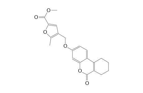 methyl 5-methyl-4-{[(6-oxo-7,8,9,10-tetrahydro-6H-benzo[c]chromen-3-yl)oxy]methyl}-2-furoate
