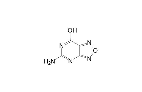 5-Amino-3H-furazano[3,4-d]pyrimidin-7-one
