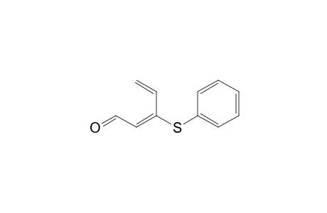 (2E,4E)-3-Phenylthiopenta-2,4-dienal