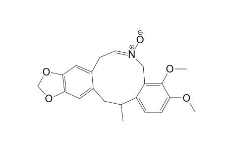 5,8,14,15-Tetrahydro-15-methyl-3,4-dimethoxy-benzo[e][1,3]dioxolo[4,5-k][3]benzazecine-6-oxide