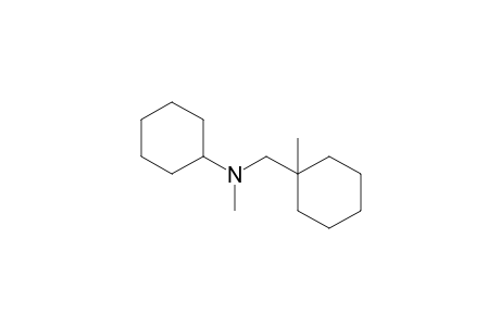 N-Methyl-N-((1-methylcyclohexyl)methyl)cyclohexylamine