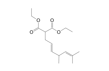 Diethyl (E)-2-(4,6-Dimethylhepta-2,5-dienyl)malonate