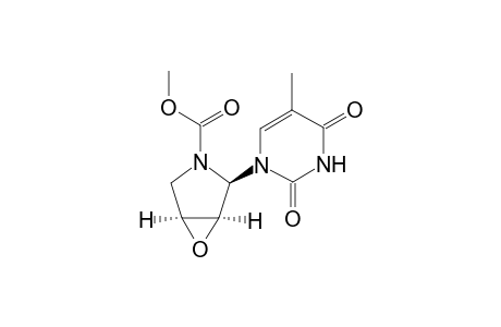 1-[(2R,3S,4R)-3,4-Epoxy-N-(methoxycarbonyl)-2-pyrrolidinyl]thymine