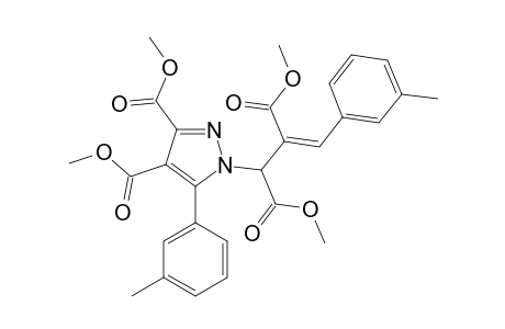 METHYL-2-[3',4'-DICARBOMETHOXY-5'-(4''-METHYLPHENYL)-1'-PYRAZOLYL]-3-CARBOMETHOXY-4-(3''-METHYLPHENYL)-BUT-3-ENOATE