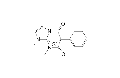 1,8-Dimethyl-6-phenyl-1H-6,8a-epithioimidazo[1,2-a]pyrimidine-5,7(6H,8H)-dione