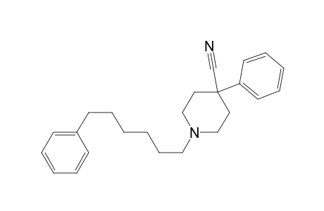 4-Cyano-1-(6-phenylhexyl)-4-phenylpiperidine