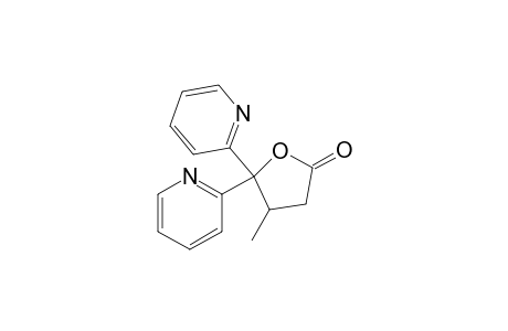 4-Methyl-5,5-bis(2'-pyridinyl)-tetrahydrofuran-2-one