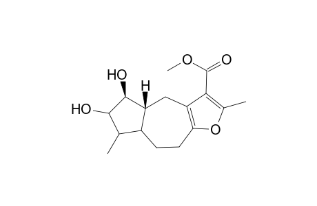 4,4a,5,6,7,7a.alpha.,8,9-octahydro-5.beta.,9.beta.-dihydroxy-4a.beta.,8.alpha.-dimethylazuleno[6,5-b]furan-3-carboxylic Acid Methyl Ester