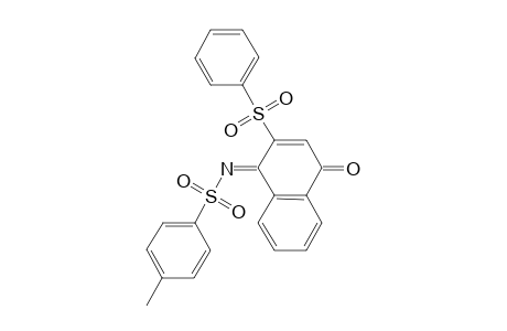 2-(Phenylsulfonyl)-N-(4-methylphenylsulfonylimino)-1,4-naphthoquinone