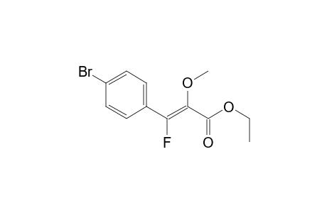 Ethyl (E)-3-(4-Bromophenyl)-3-fluoro-2-methoxypropenoate