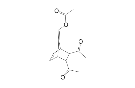 endo-5,6-Di(acetyl)-7-acetoxymethylenebicyclo[2.2.1]hept-2-ene