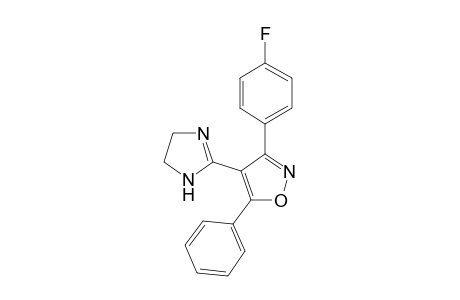 3-(4-Fluorophenyl)-5-phenyl-4-(imidazol-2-yl)isoxazole