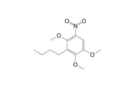 3-Butyl-1,2,4-trimethoxy-5-nitrobenzene