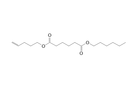 Adipic acid, hexyl pent-4-enyl ester