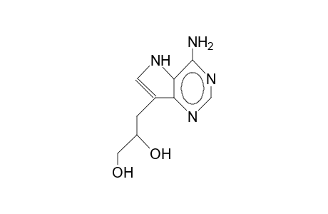 4-Amino-7-(<S>-2,3-dihydroxy-propyl)-pyrrolo(3,2-D)pyrimidine
