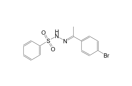 N'-[(E)-1-(4-bromophenyl)ethylidene]benzenesulfonohydrazide