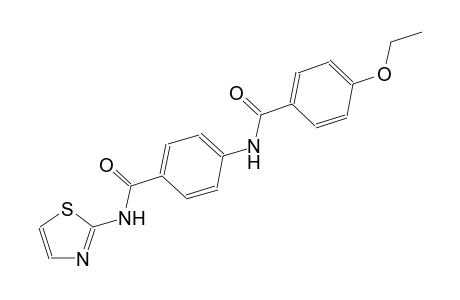 4-ethoxy-N-{4-[(1,3-thiazol-2-ylamino)carbonyl]phenyl}benzamide