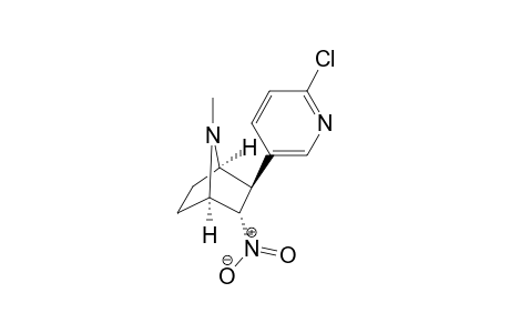 2-Endo-Nitro-3-exo-(2'-chloro-5'-pyridyl)-7-methyl-7-azabicyclo[2.2.1]heptane