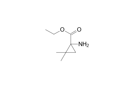 Cyclopropanecarboxylic acid, 1-amino-2,2-dimethyl-, ethyl ester