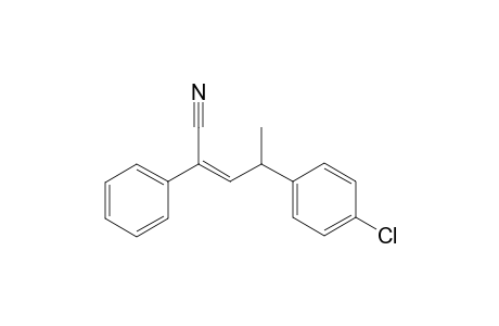 (Z)-4-(4-chlorophenyl)-2-phenylpent-2-enenitrile
