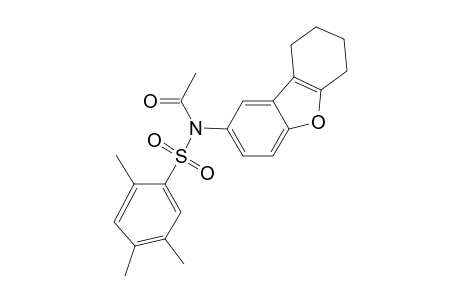 N-(6,7,8,9-tetrahydrodibenzofuran-2-yl)-N-(2,4,5-trimethylphenyl)sulfonyl-acetamide