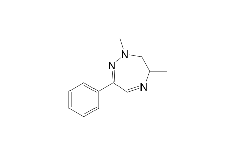 2,4-dimethyl-7-phenyl-3,4-dihydro-1,2,5-triazepine