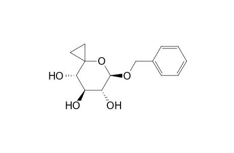(5R,6R,7S,8S)-5-(Benzyloxy)-4-oxaspiro[2.5]octane-6,7,8-triol