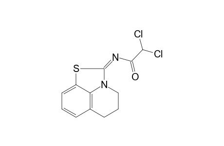 2,2-dichloro-N-(5,6-dihydro-2H,4H-thiazole[5,4,3-ij]quinolin-2-ylidene)acetamide