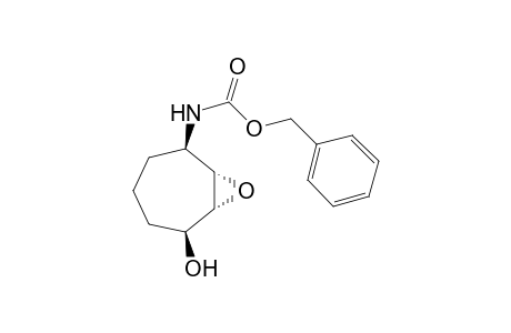 1.beta.-Hydroxy-2.alpha.,3.alpha.-epoxy-4.beta.-[(benzyloxycarbonyl)amino]cycloheptane