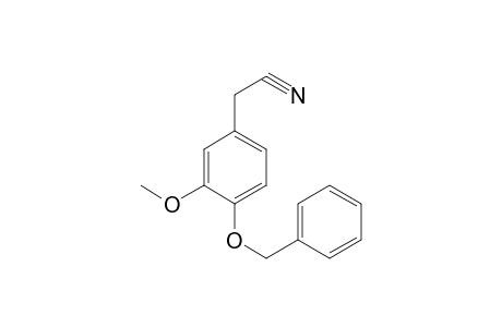 4-Benzyloxy-3-methoxyphenylacetonitrile
