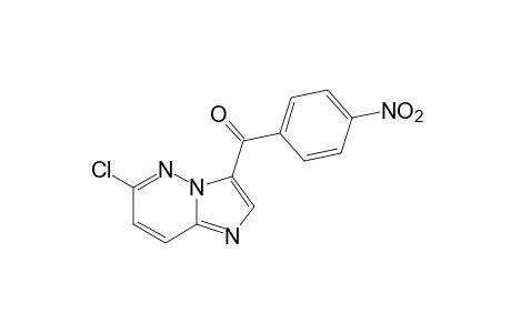 6-chloroimidazo[1,2-b]pyridazin-3-yl p-nitrophenyl ketone