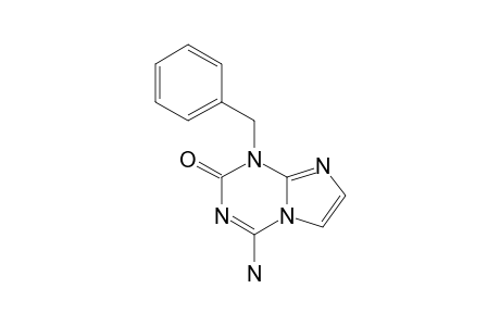 4-AMINO-1-BENZYLIMIDAZO-[1,2-A]-1,3,5-TRIAZIN-2(1H)-ONE