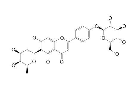 RHAMNELLAFLAVOSIDE-A;6-C-BETA-D-OLIOPYRANOSYL-4'-O-BETA-D-GLUCOPYRANOSYL-APIGENIN