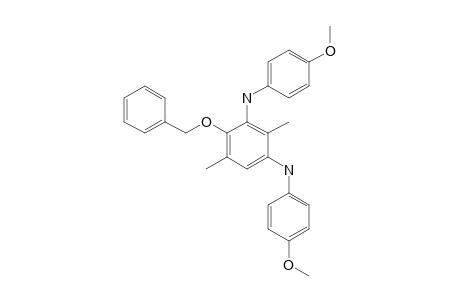 4-(BENZYLOXY)-N,N'-BIS-(4-METHOXYPHENYL)-2,5-DIMETHYLBENZENE-1,2-DIAMINE