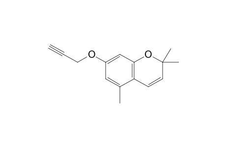 2,2,5-trimethyl-7-prop-2-ynoxy-1-benzopyran