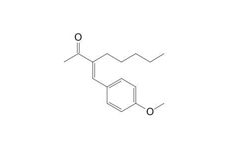 (E)-3-(4-methoxybenzylidene)octan-2-one