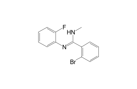 2-Bromo-N'-(2-fluorophenyl)-N-methylbenzimidamide