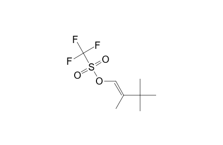 Methanesulfonic acid, trifluoro-, 2,3,3-trimethyl-1-butenyl ester, (E)-