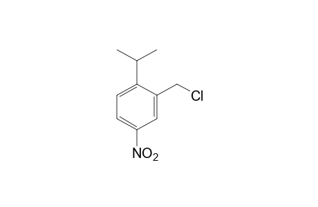 alpha-chloro-2-isopropyl-5-nitrotoluene
