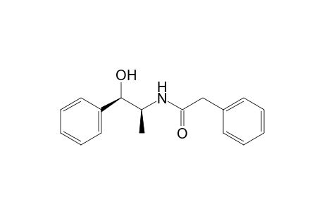N-[(1R,2S)-1-hydroxy-1-phenylpropan-2-yl]-2-phenylacetamide