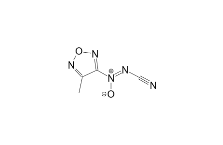 1,2,5-oxadiazole, 3-(cyano-NON-azoxy)-4-methyl-
