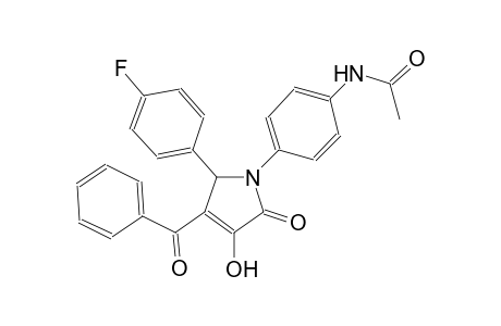 N-{4-[3-benzoyl-2-(4-fluorophenyl)-4-hydroxy-5-oxo-2,5-dihydro-1H-pyrrol-1-yl]phenyl}acetamide