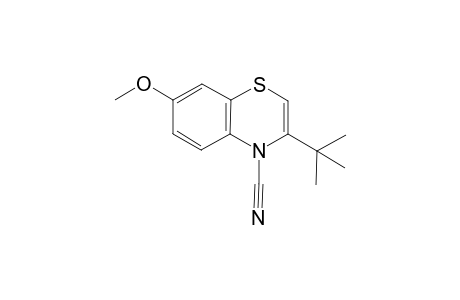 3-Tert-Butyl-7-methoxy-4H-benzo[b][1,4]thiazine-4-carbonitrile