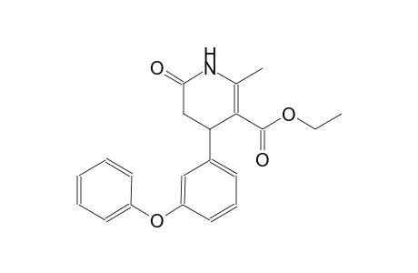 ethyl 2-methyl-6-oxo-4-(3-phenoxyphenyl)-1,4,5,6-tetrahydro-3-pyridinecarboxylate