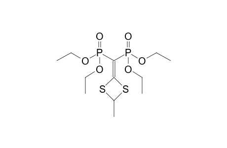Tetraethyl 2,2-(ethylidenedithio)ethenediylidenebisphosphonate