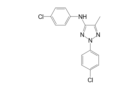 2-(4-Chlorophenyl)-4-(4-chlorophenylamino)-5-methyl-2H-1,2,3-triazole